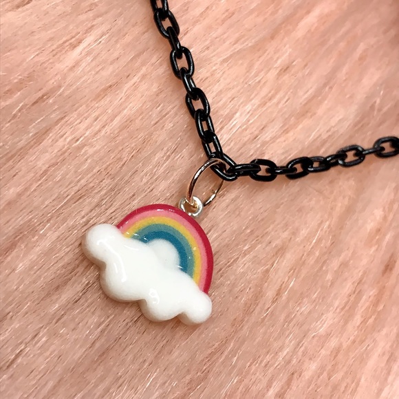 Handmade Crown Rainbow Wand Magical Princess Charm Bracelet - Picture 3 of 7